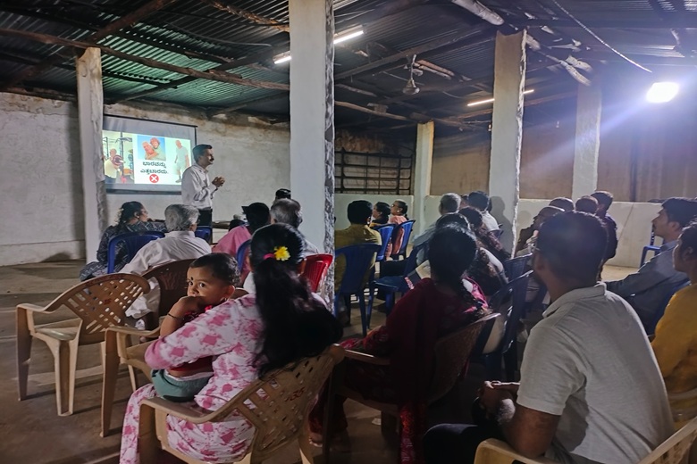 Mata visit-Local camp